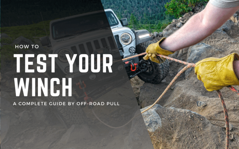 how to test a winch