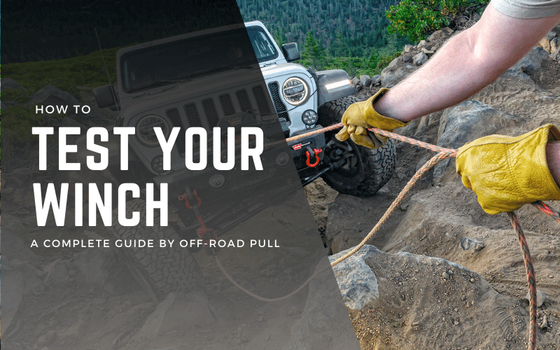 how to test a winch