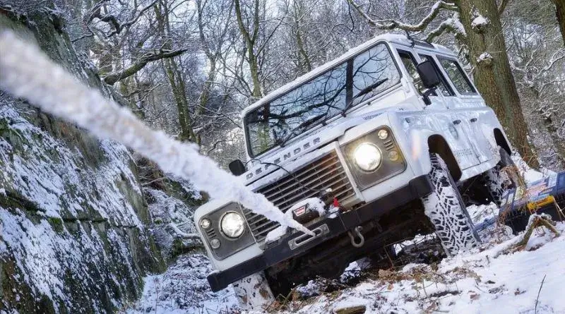 Winching in Snow