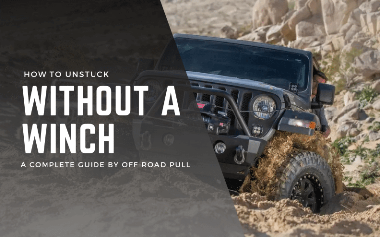 how to get unstuck without a winch