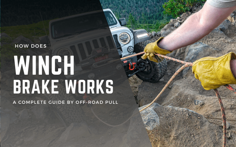 how does a winch brake work