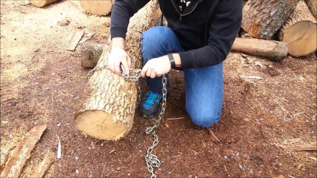 Attaching Chokers Securely Around Logs