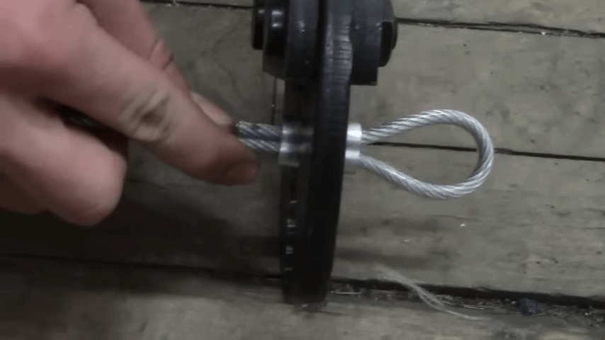 Crimping Winch Cable
