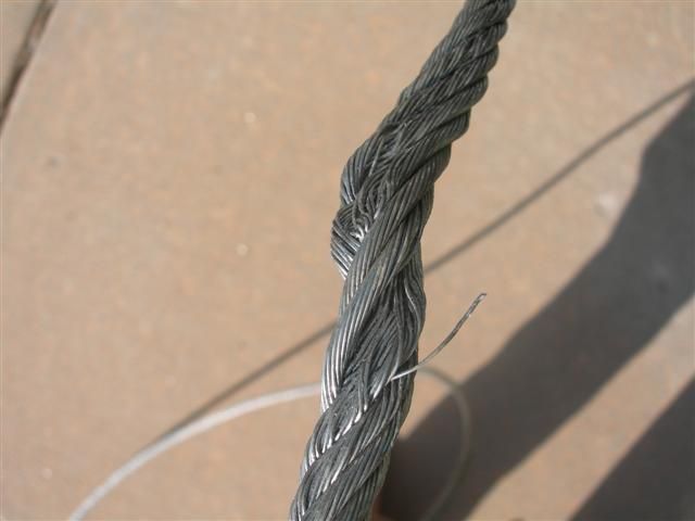 broken winch cable