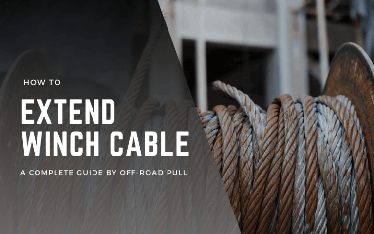 how to extend winch cable