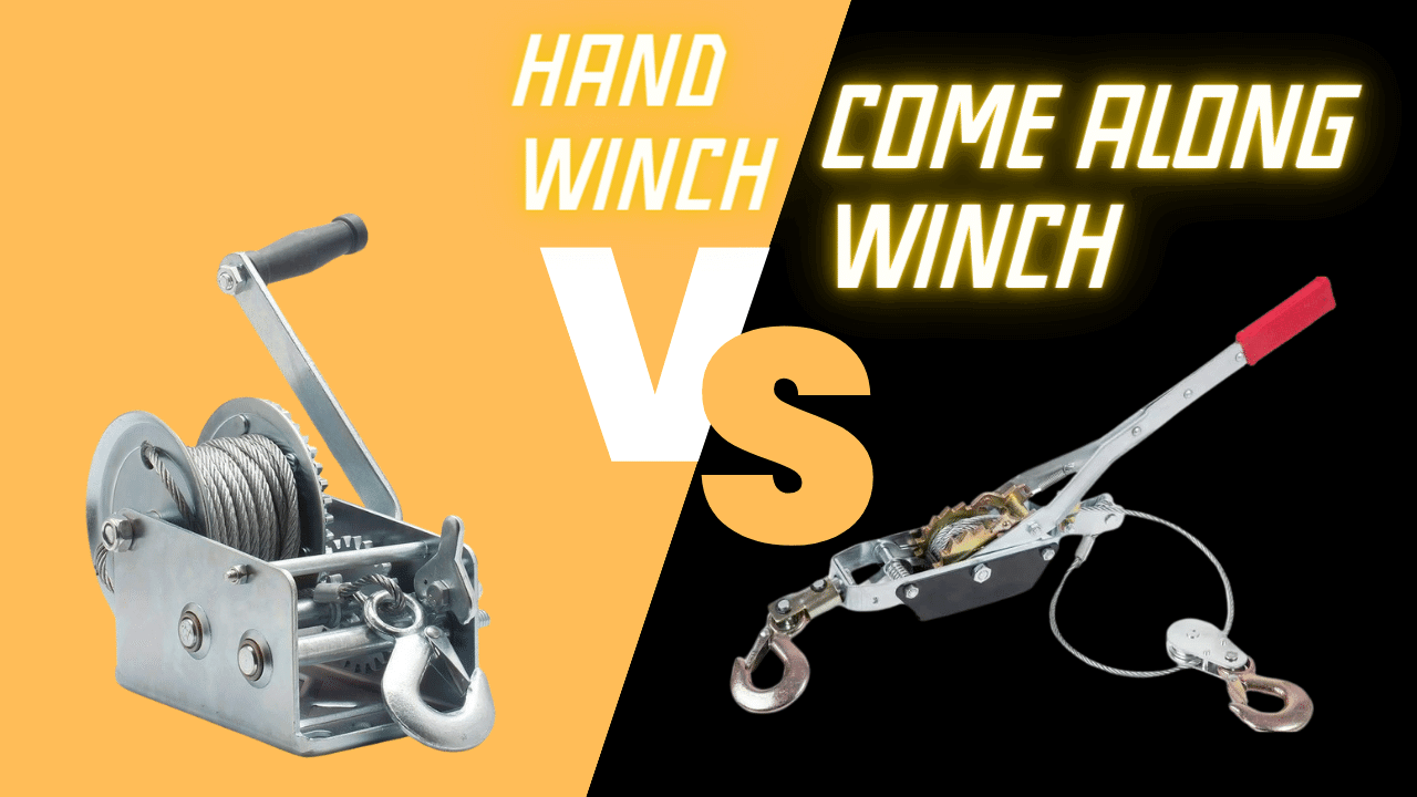 Hand Winch vs. Come Along