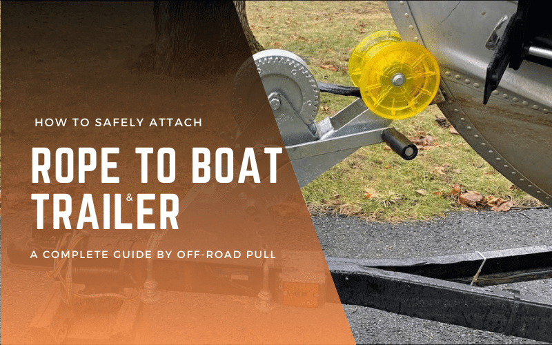 how to attach rope to boat winch