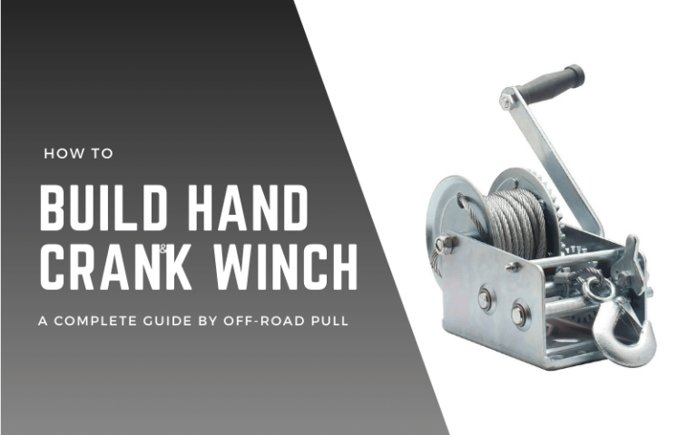 how to build a hand crank winch