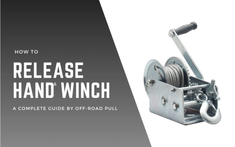 how to release hand winch