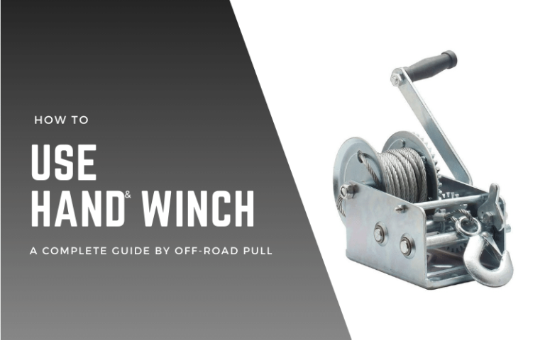 how to use a hand winch