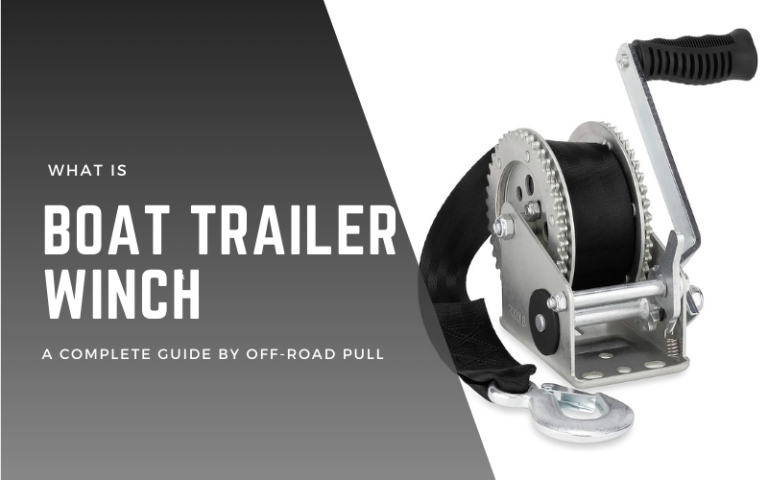 what is boat trailer winch and how it works