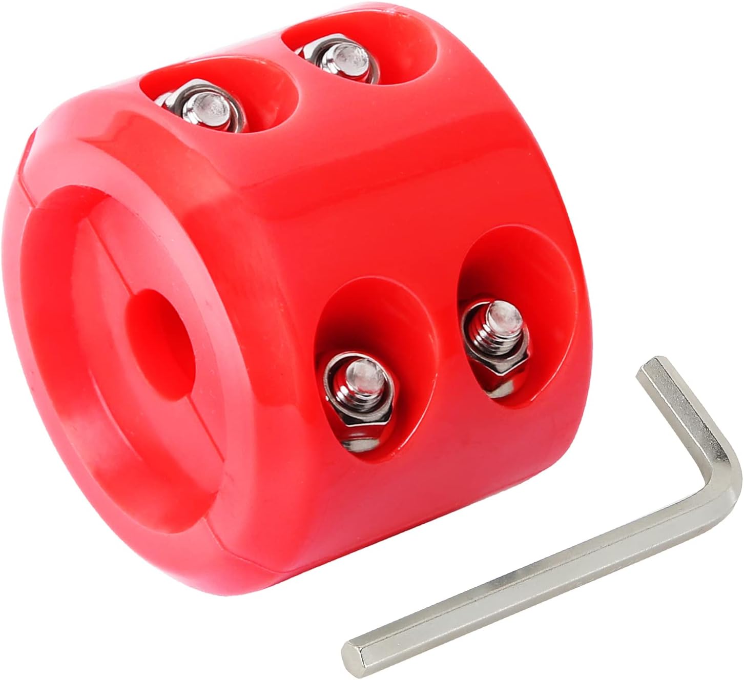 thumbnail image 2 of Winch Rope Hook Rubber Stopper With Stainless Steel Hardware For ATV/UTV 2 of 6