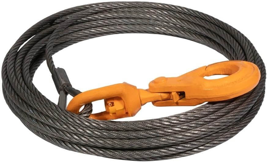 Mytee Products Wire Rope Steel Core Winch Cable