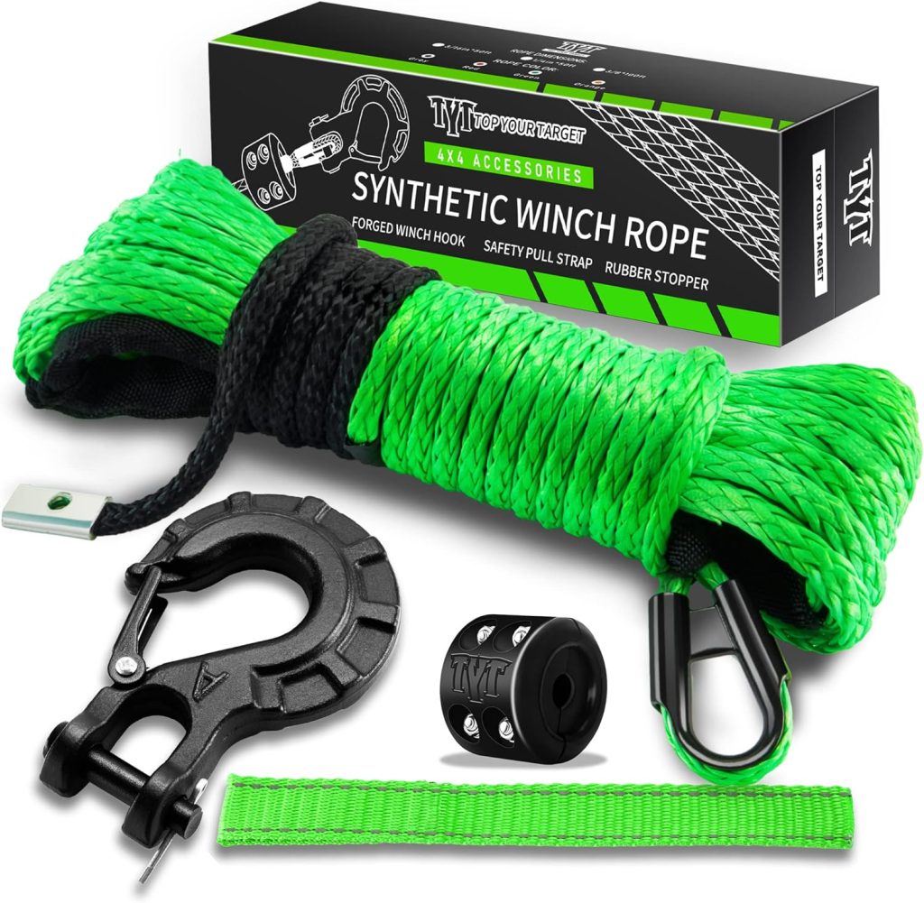 
AlltoAuto Synthetic Winch Rope