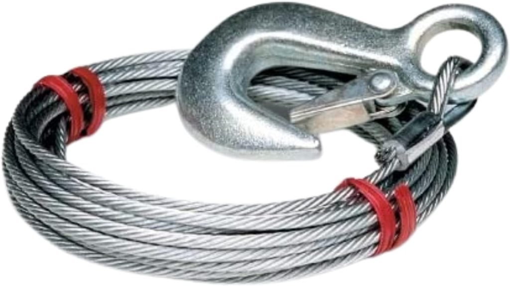 Tie Down Winch Cable 3/16" x 50'
