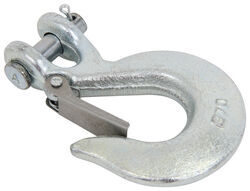 Winch Hook with a Built-in Clasp