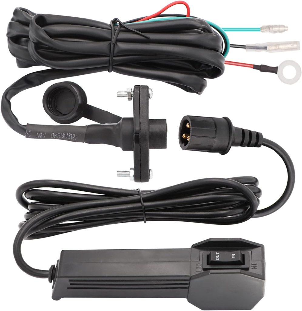 12V Winch Corded Hand Controller Remote Control Kit for ATV UTV Winch