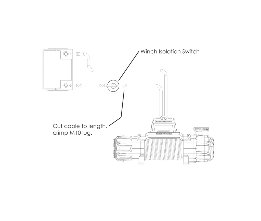 Winch Isolator Switch Wiring