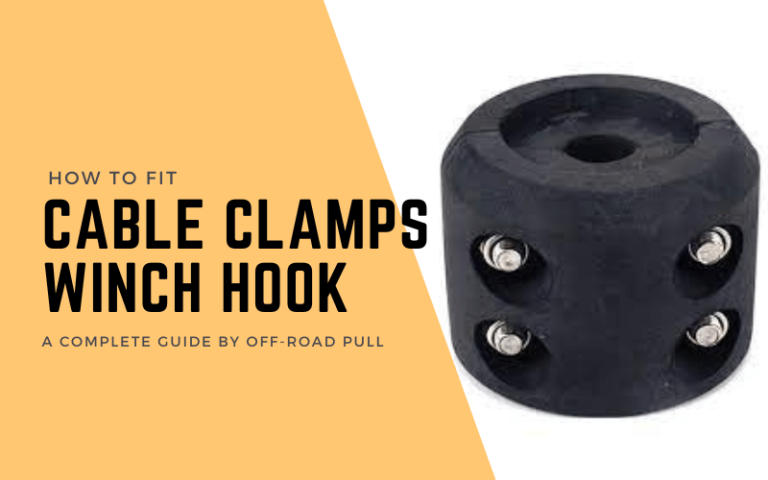 how to fit cable clamps winch stopper