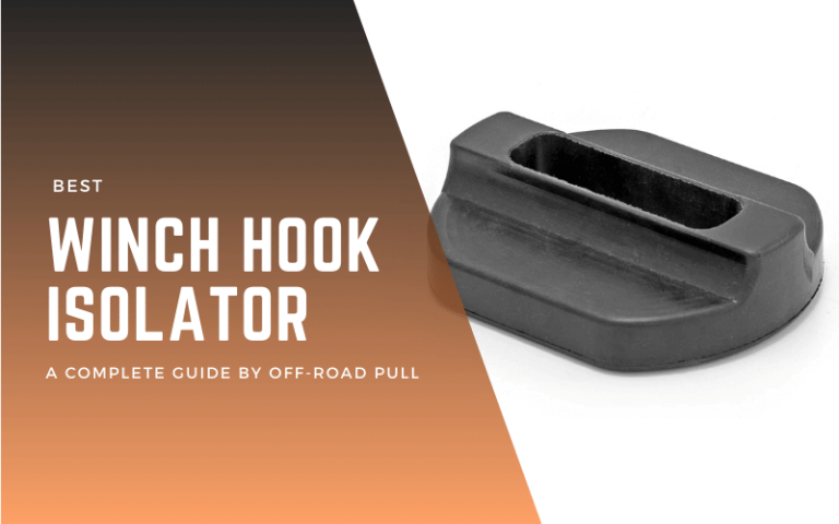 top winch hook isolator