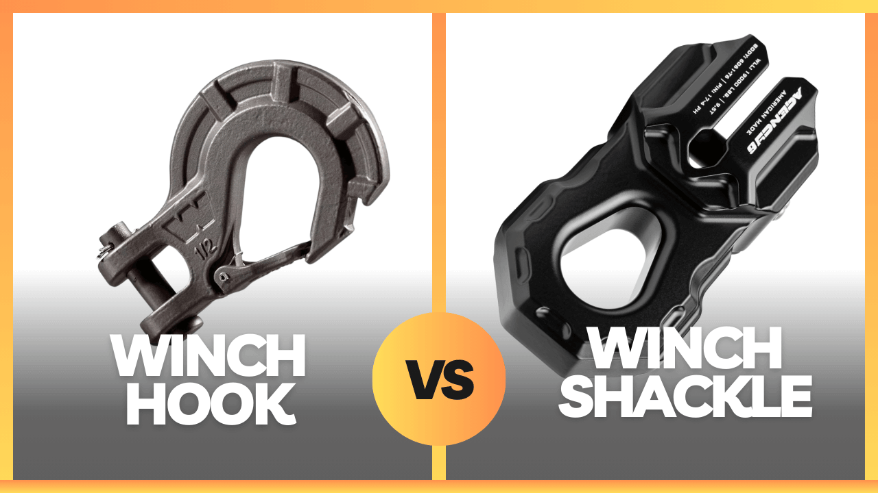 Winch Hook vs. Shackle