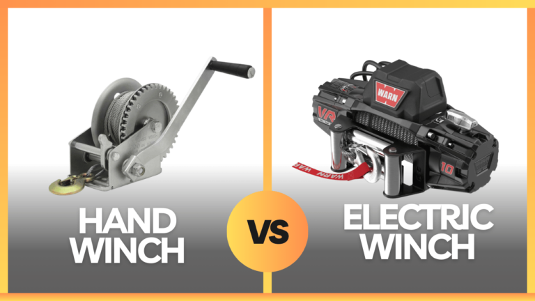 hand winch vs electric