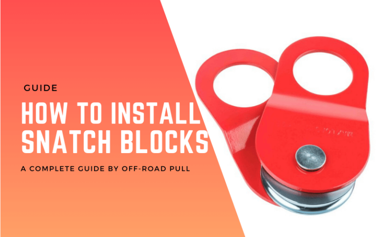 how to install a snatch block