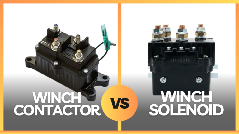 winch contactor vs solenoid