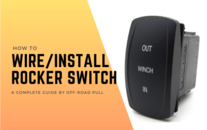 how to wire and install winch rocker switch