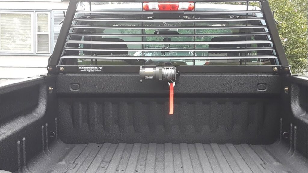 Attaching the Winch in truck