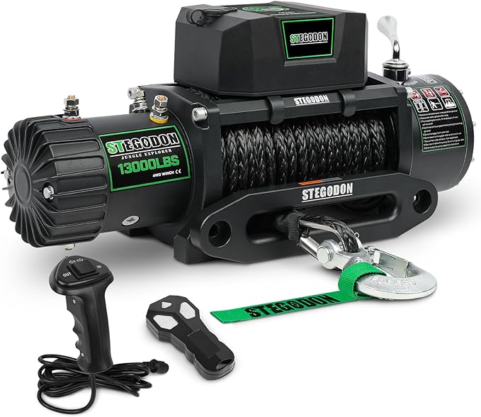 STEGODON 13000lb Electric Winch