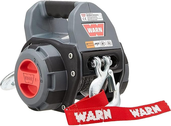 WARN 101575 Handheld Portable Drill Winch