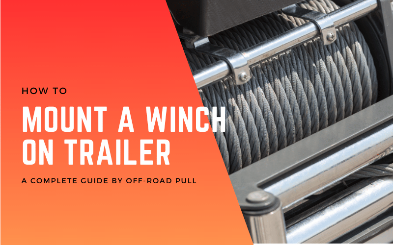 how to mount a winch on a trailer