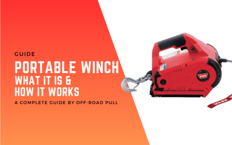 what is portable winch and how it works