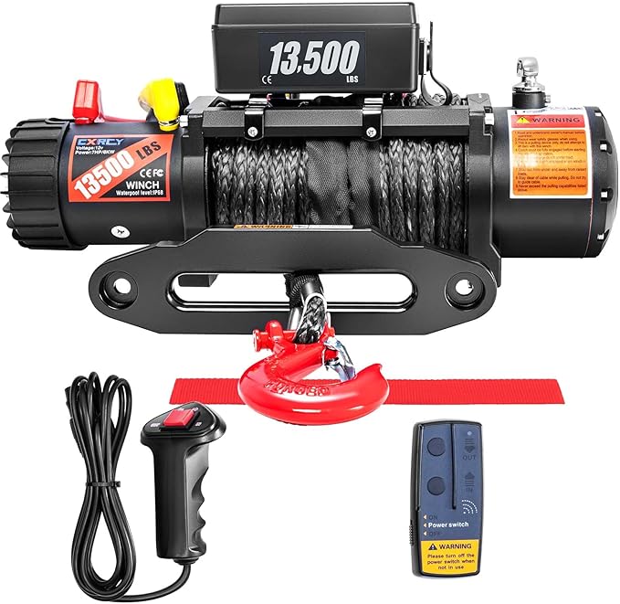 CXRCY 12V Electric Winch (13500LBS)