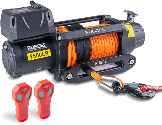 RUGCEL WINCH 9500lb Waterproof Electric Winch