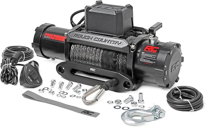 Rough Country 12,000LB PRO Series Electric Winch