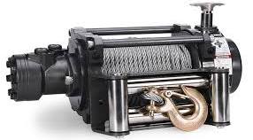 hydraulic jeep winch