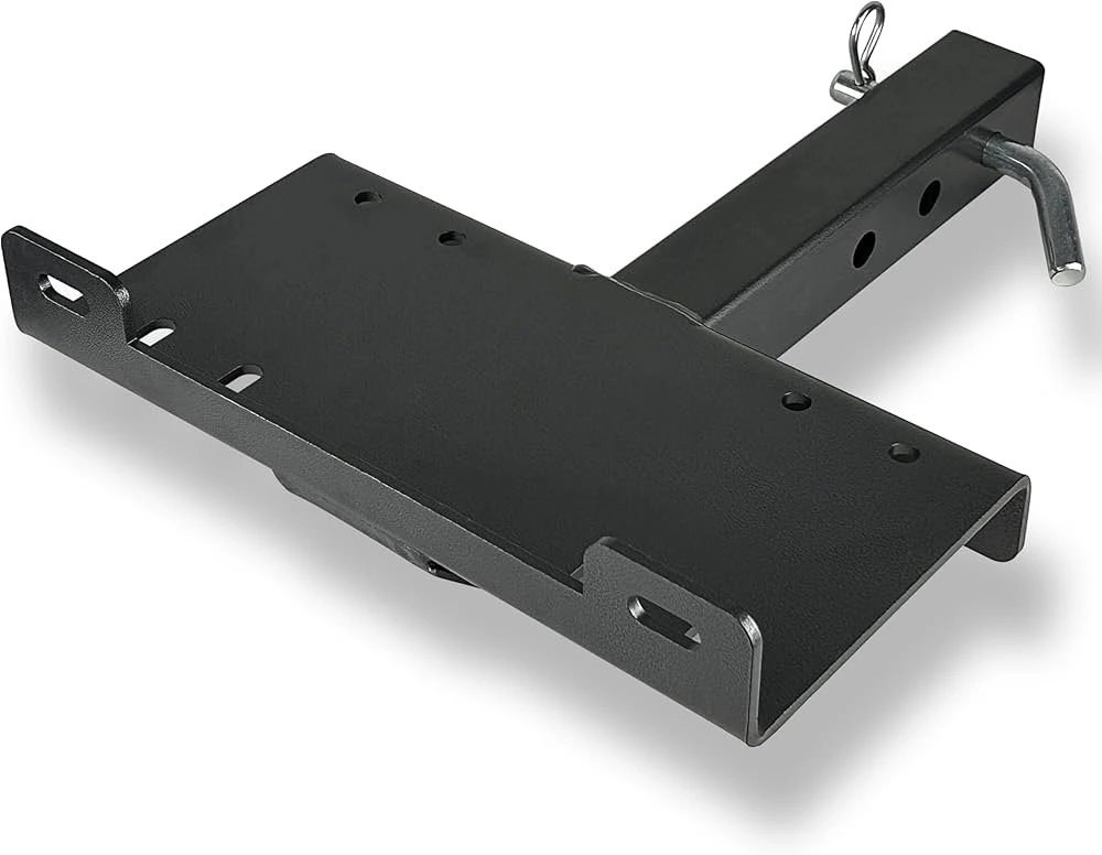 Truck Winch Mounting Hitch Plate Mount